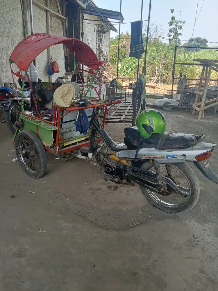 Dijual becak motor