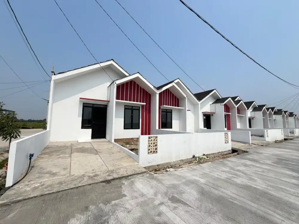 DIJUAL RUMAH SUBSIDI MURAH DI BALONGGANDU TERSEDIA LISTRIK KAPASITAS 1300 WAT,KARAWANG