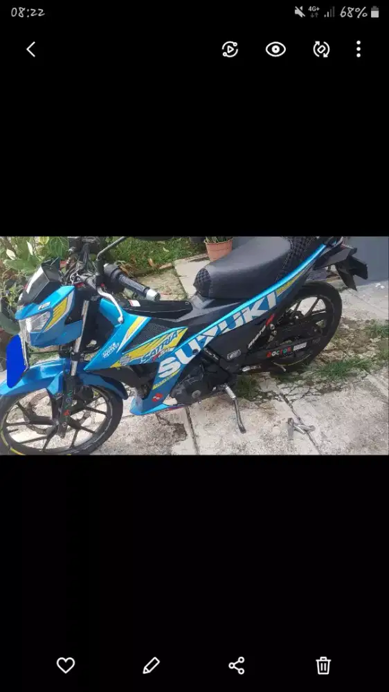 Jual BU ..satria 2016 injeksi pemakaian pribadi