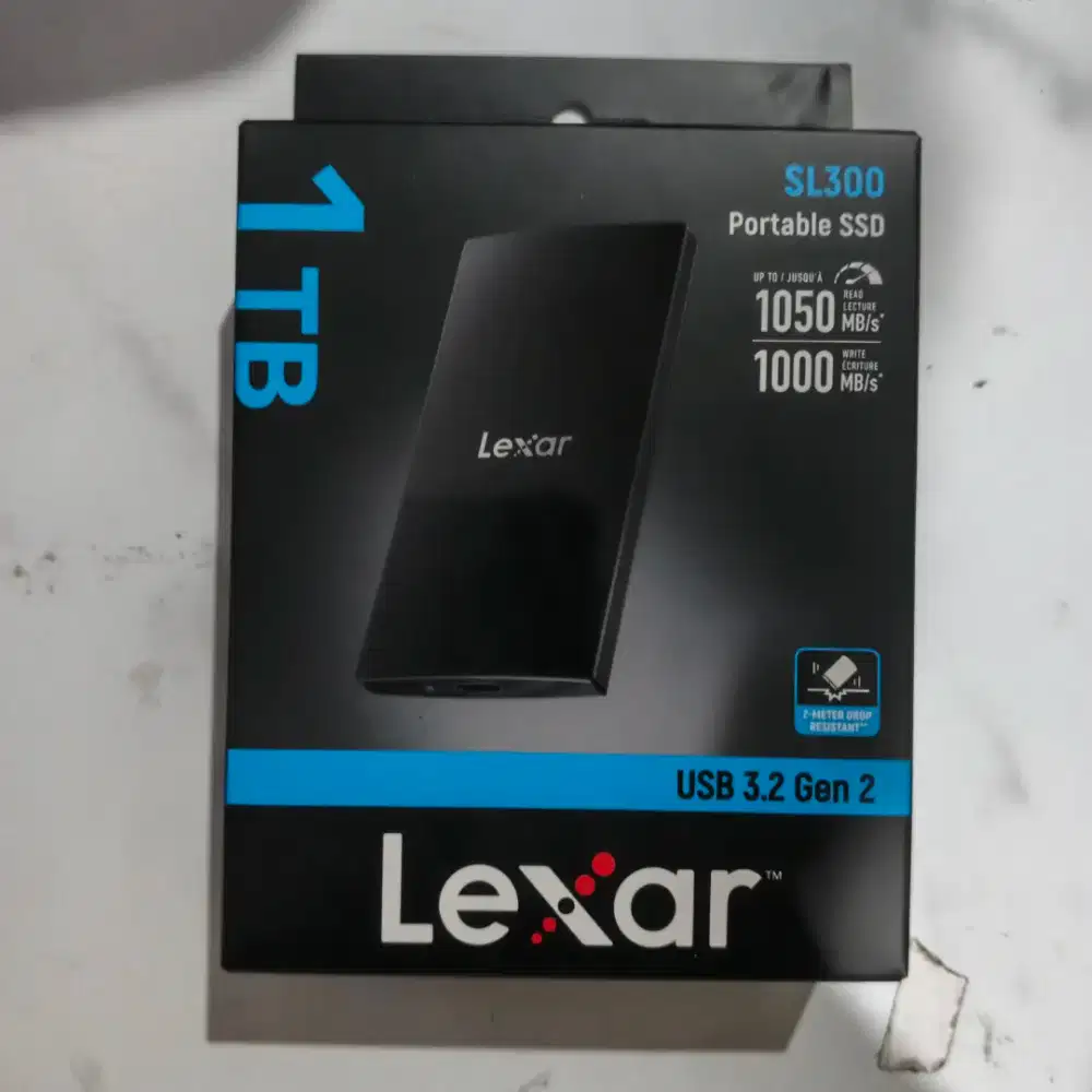 jual SSD lexar 1 TB baru buka box