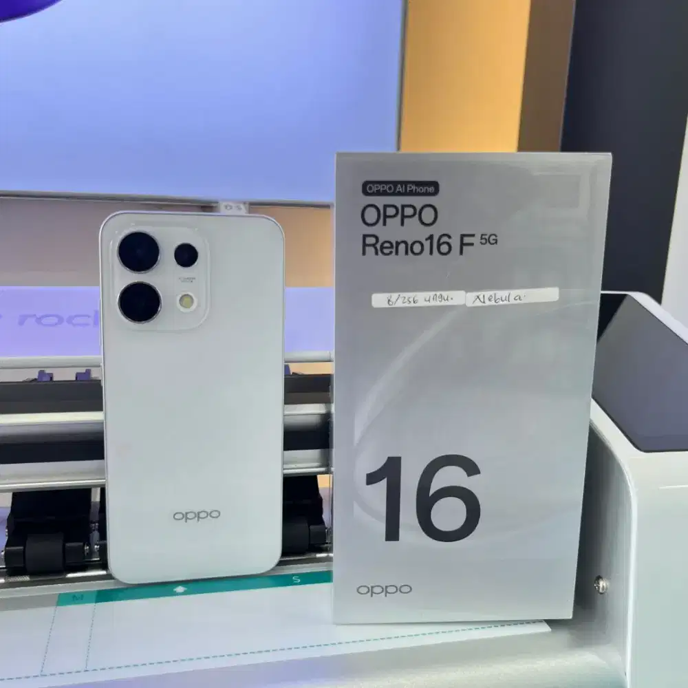 Oppo Reno16F 5G kredit ktp saja DP 0%
