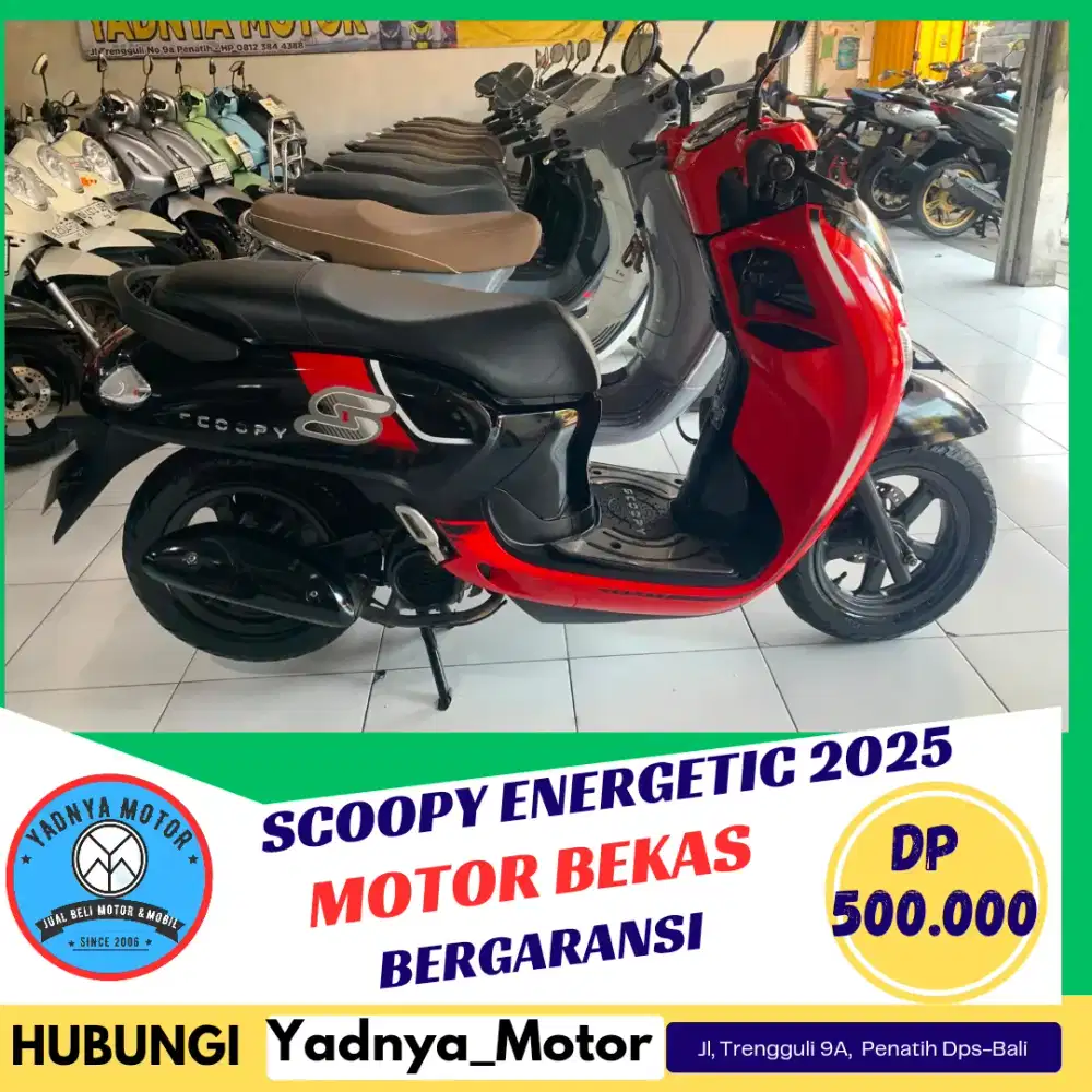 SCOOPY ENERGETIC 2025/YADNYA MOTOR