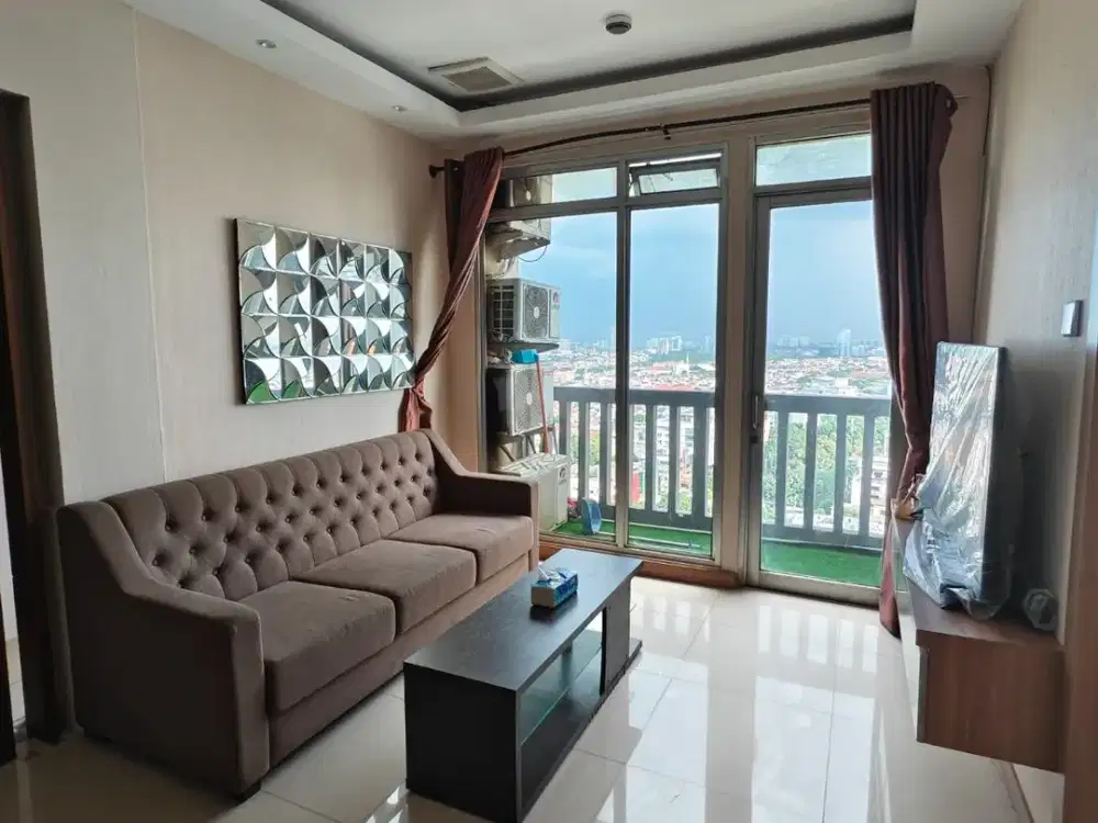 Dijual dibawah NJOP Apartemen Casablanca Mansion 3Br Lantai Sedang