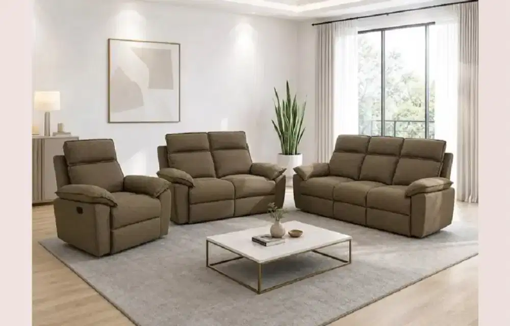 jual sofa set santai murah