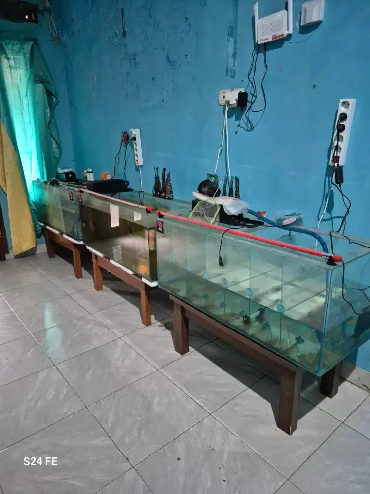 3 aquarium fullset 1M 100x40x40