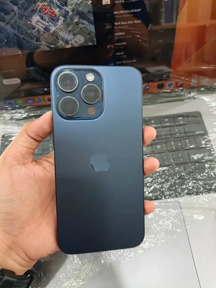 IPHONE 15 PROMAX 256 RESMI DEEP BLUE