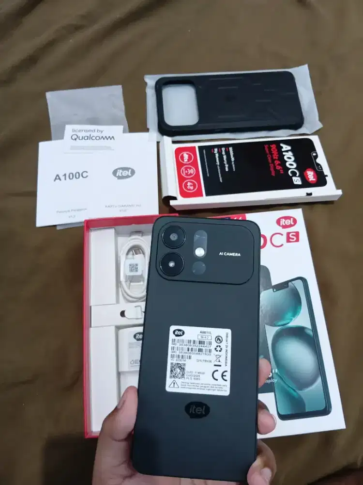 Hp Itel A100CS Ram 4+8/64GB Fullset