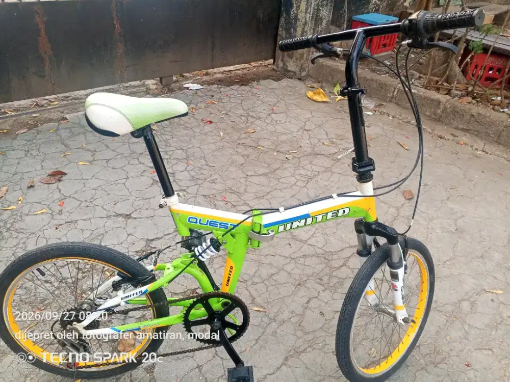 Sepeda lipat Unuted quest 20