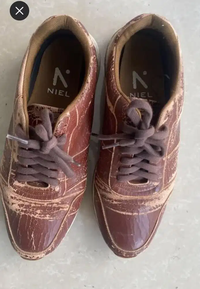 Sepatu Cokelat uk 42