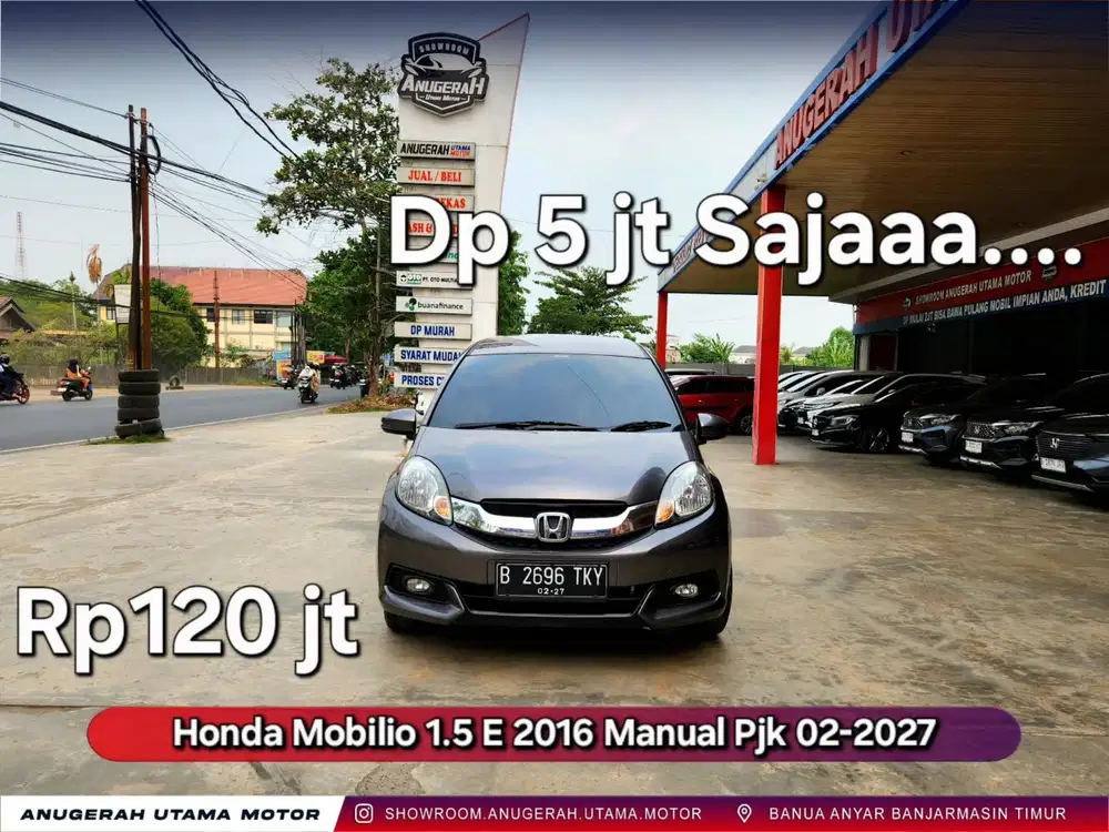 Dp5jt Mobilio E 2016 MT Ac digital Pjk02-2027