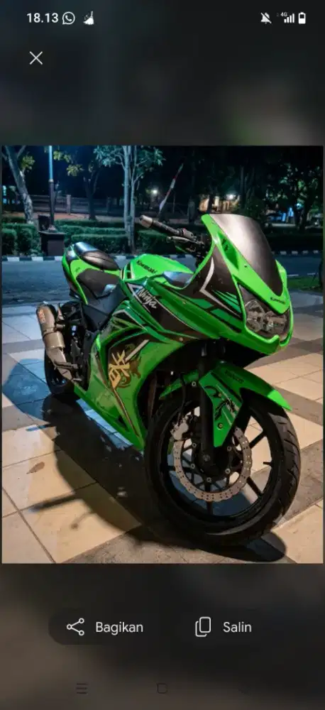 NINJA 250 2 silinder