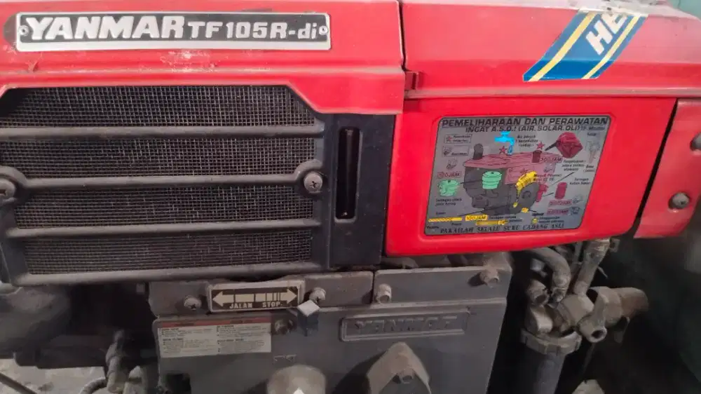 Di jual mesin diesel yanmar tf105 R-di beserta diinamo genset