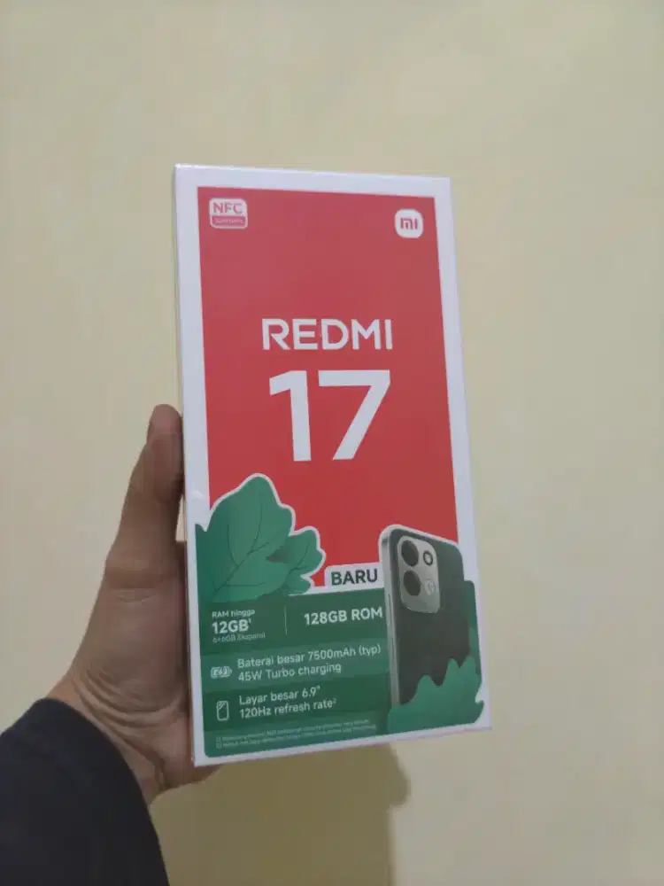 REDMI 17 RAM 6/128 GB (NEW)