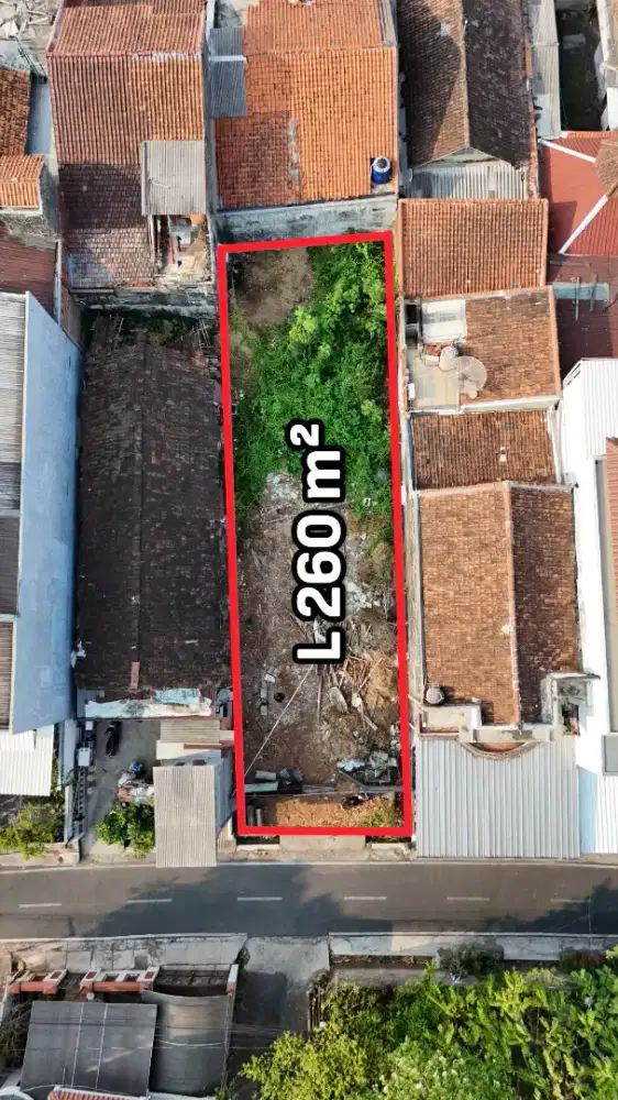 Tanah strategis 300 meter dari jalan Setiabudi