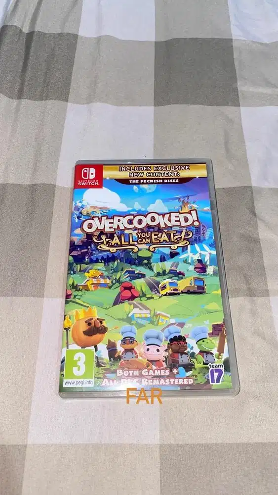 Overcooked AYCE & Little Nightmares - Kaset Nintendo Switch