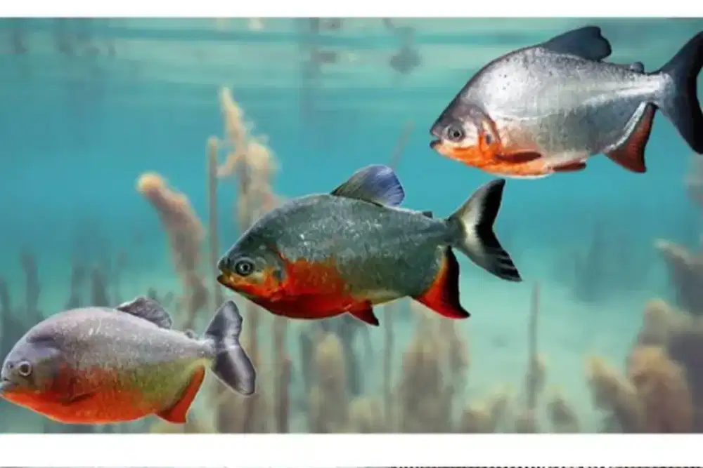 Ikan bawal hidup