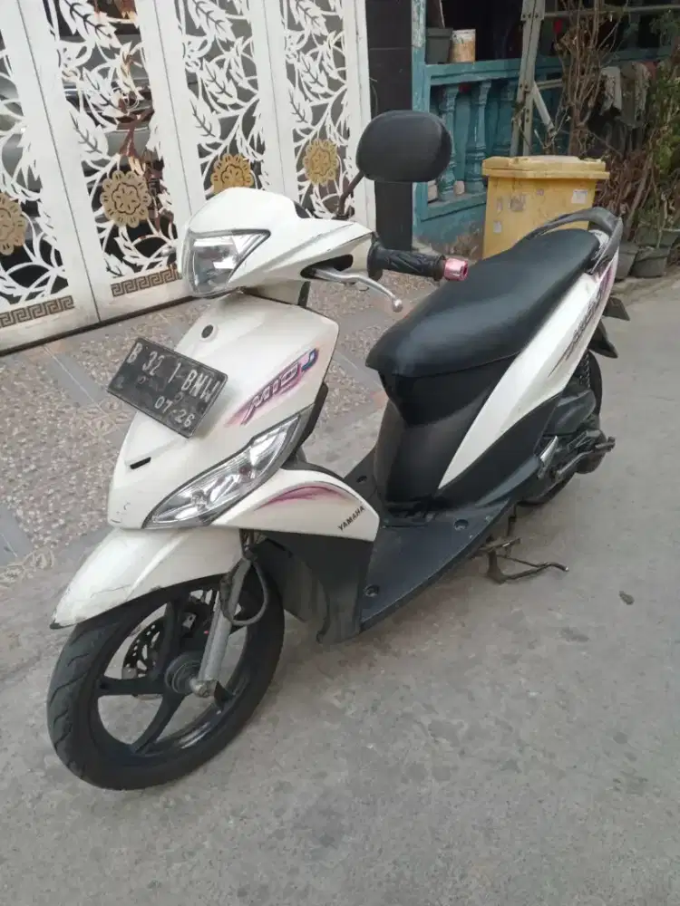 Yamaha Mio J 2012 Fi ,ss lengkap mesin bagus plat B DKI