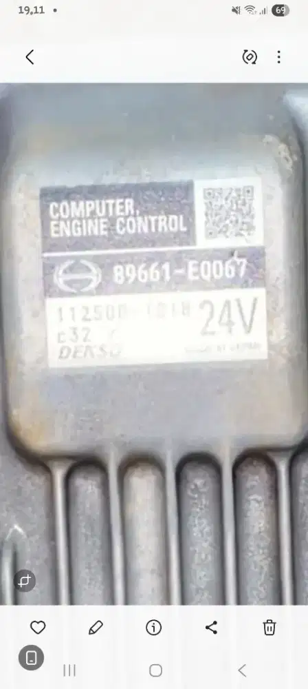 Ecu hino 500 euro 4.280 jd copotan unit