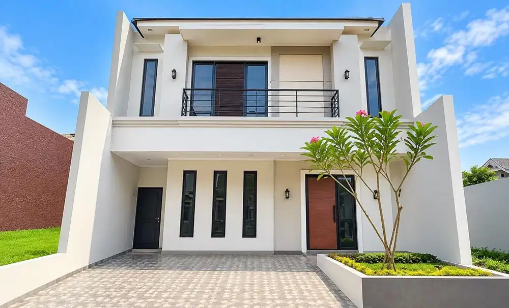 Dijual Rumah Modern Minimalis  Di Kencana Loka Extension Bsd City