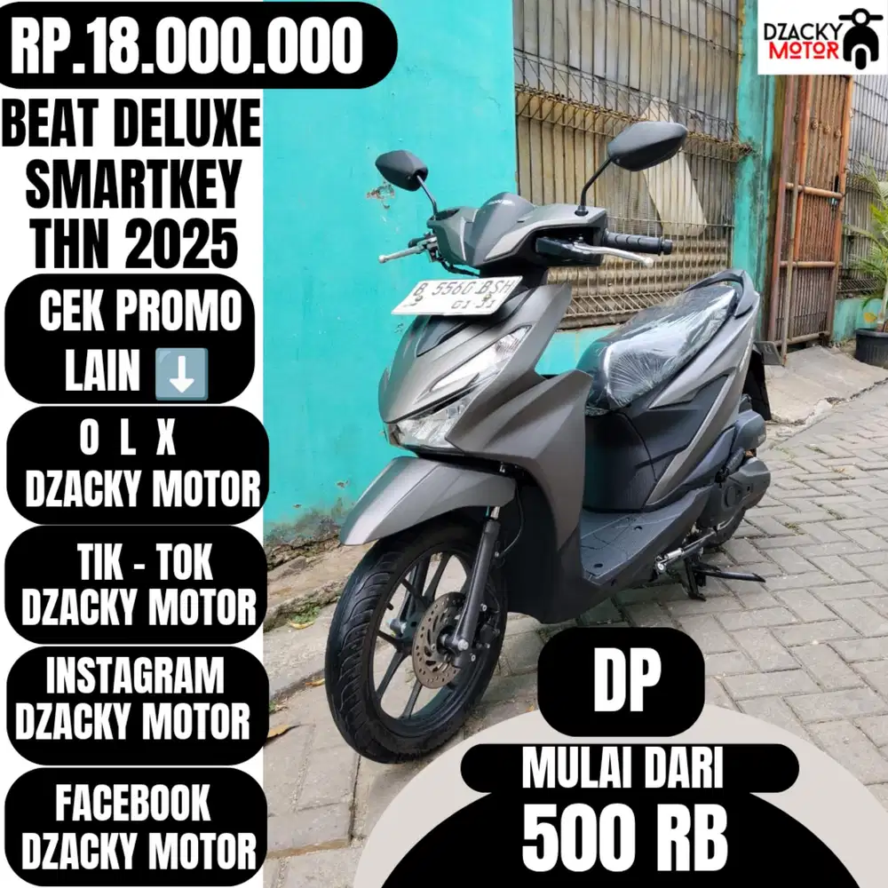 BEAT DELUXE SMARTKEY 2025 SECOND LIKE NEW
