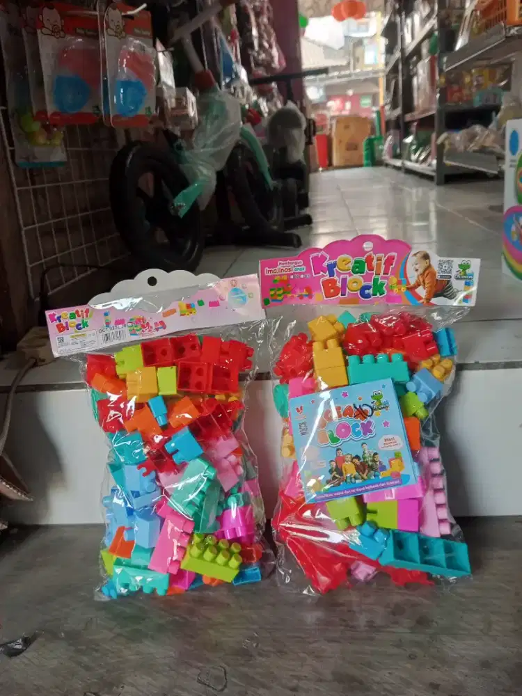 Mainan anak Lego block 85pcs