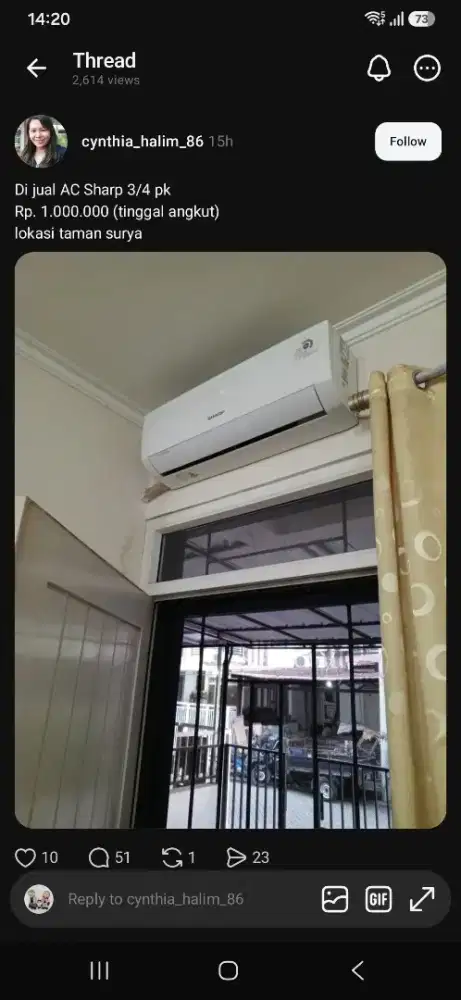 Lowongan teknisi AC