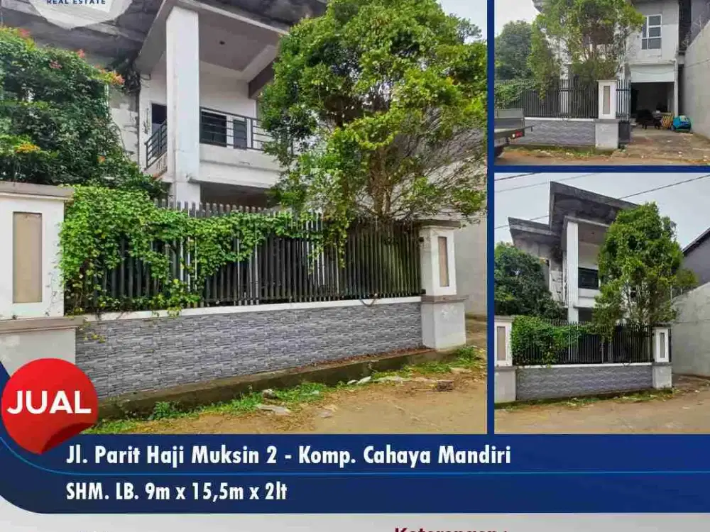 RUMAH SIAP HUNI 2 LANTAI AKSES SUDAH TENGAH KOTA. KEMANA MANA DEKAT