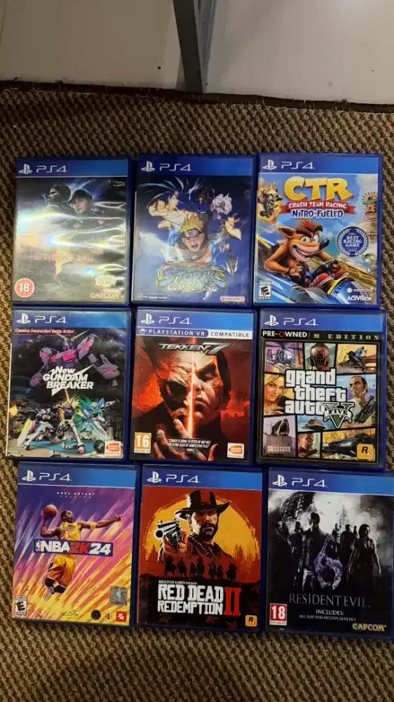 BD ps4 koleksi pribadi