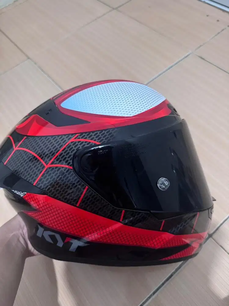 Helm KYT TT Course Limited Edition Spiderman