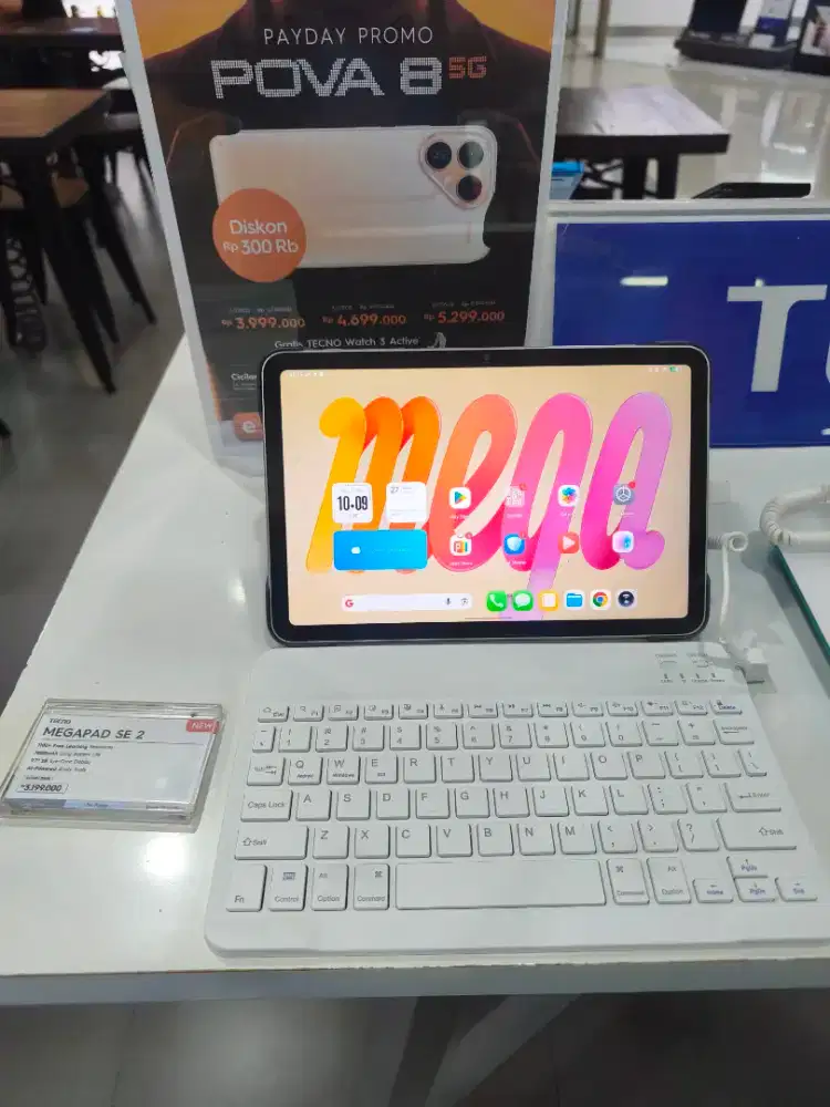 Tecno megapad se 2 cicilan tanpa dp