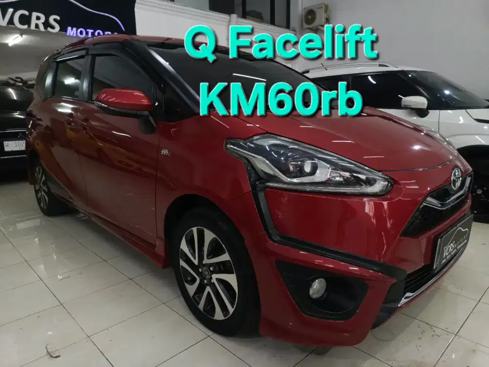 Toyota sienta q facelift 2019 km60rb merah syenta psd model terbaru