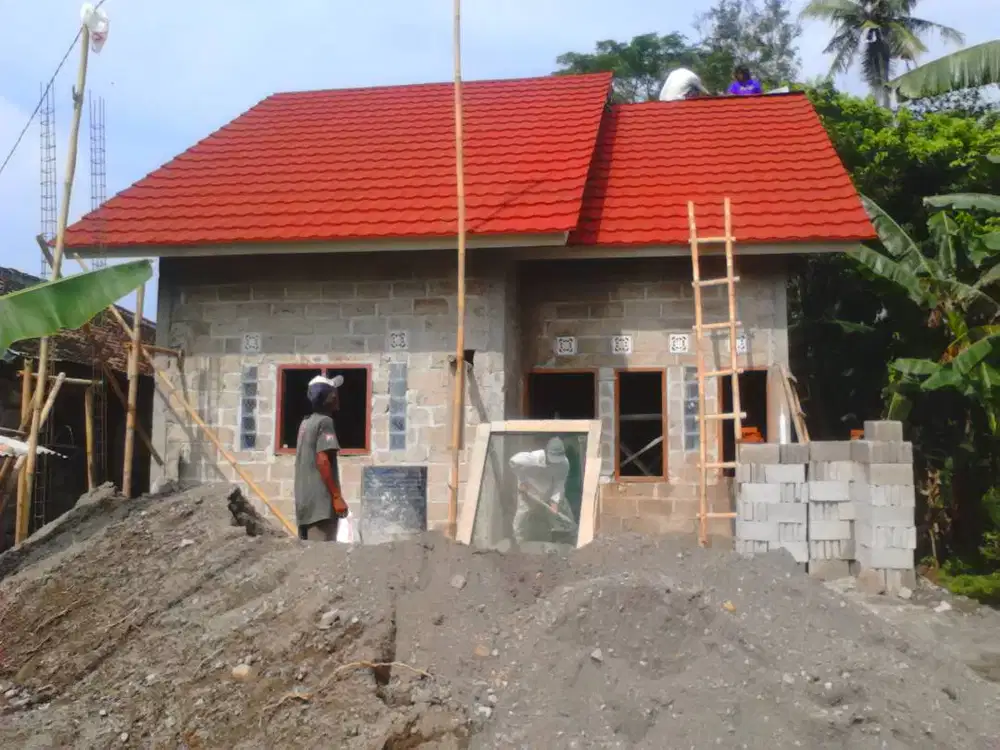Baja Ringan BIMA TASO Terpasang Plus Atap, Utk Renovasi dan KUAT