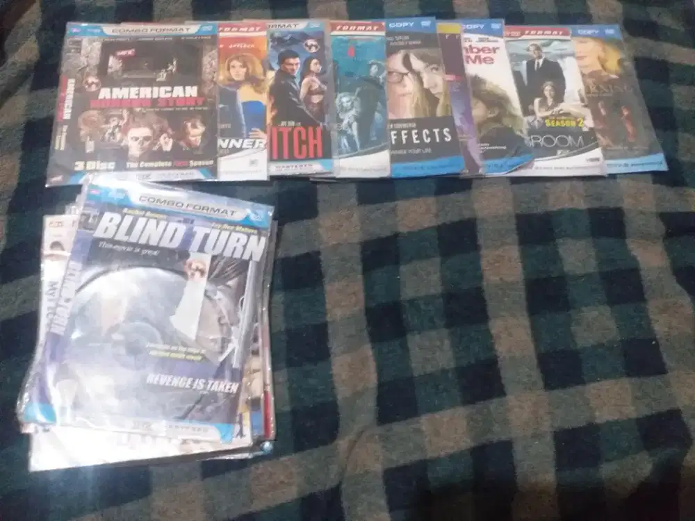 Kaset Dvd 35pcs dan Kaset Laser Disc 3pcs