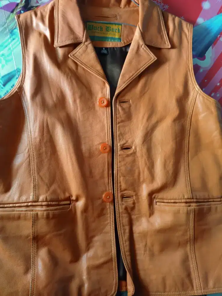 Jual PRELOVED] Rompi Kulit Domba Asli Buck Buck