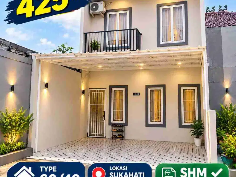Rumah cash 2 lantai murah dan berkualitas