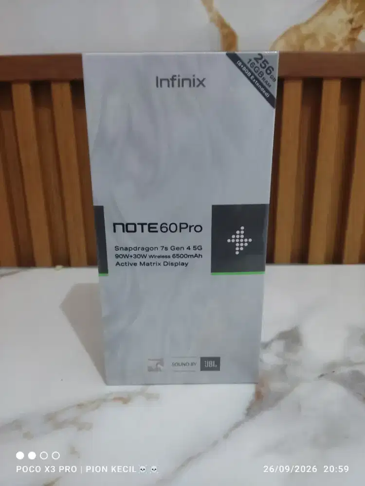 Infinix note 60 pro 8/256