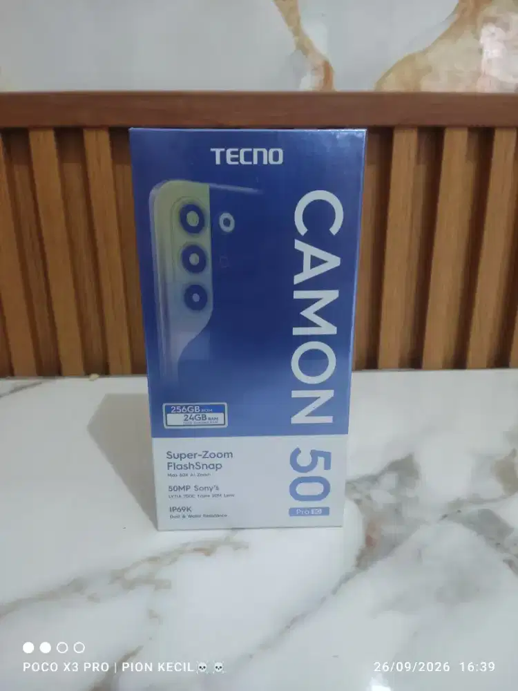 Tecno camon 50 pro 5g 12/256