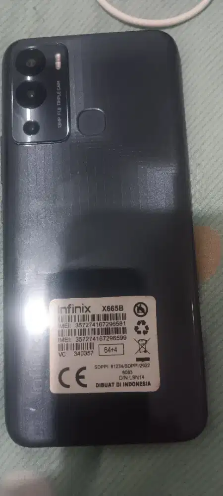 Infinix X666B hitam