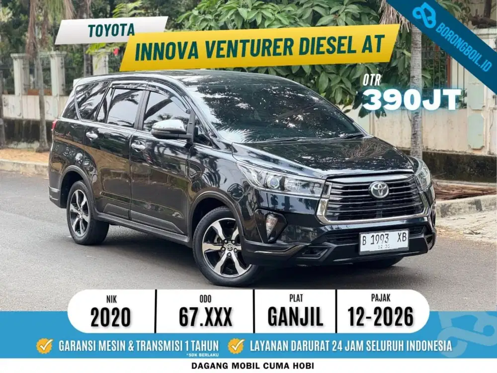 [ TERMURAH ] Toyota Innova Venturer 2.4 AT 2020 Putih
