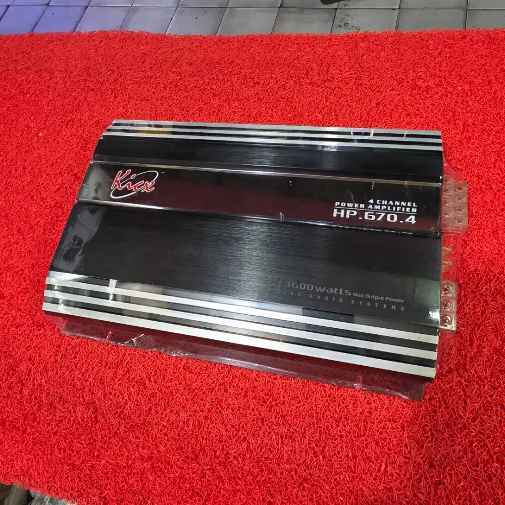 Power Kicx HP 670.4 Power Kicx 4 Channel