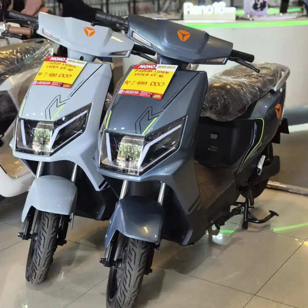 Ready 2unit aja sepeda listrik yadea gt10 bisa kredit