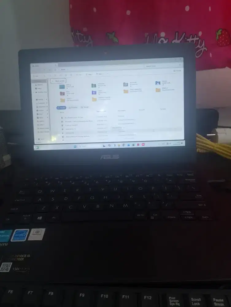 Laptop rusak kena air