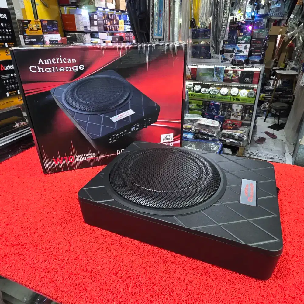 Subwoofer Kolong Aktif American Challenge W10 Subwoofer Aktif 10 in