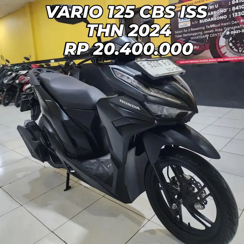 HONDA VARIO 125 CBS ISS THN 2024