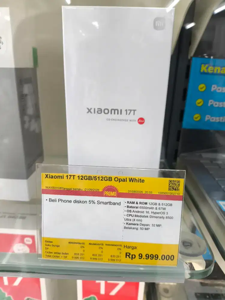 Xiaomi 17 T 12/512 GB Opal white