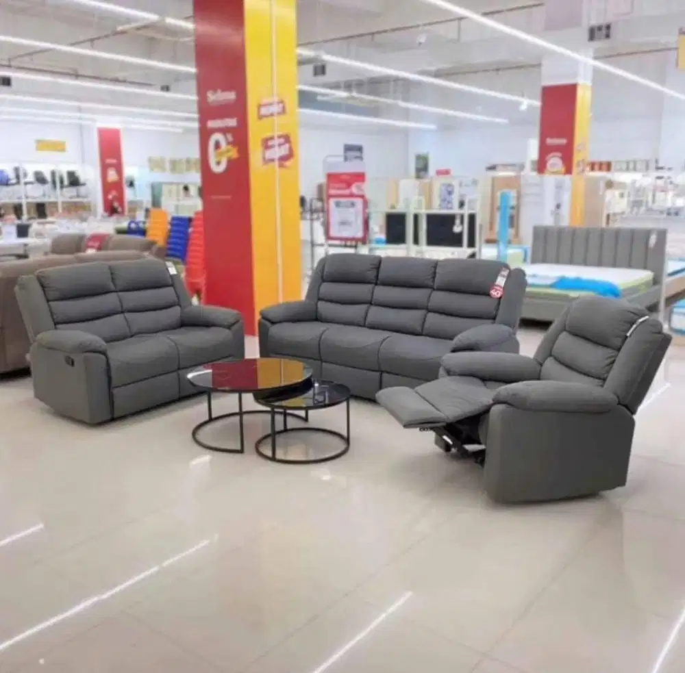 Promo Sofa Recliner Lexus 1+2+3 Seater | Selma Naga Tambun