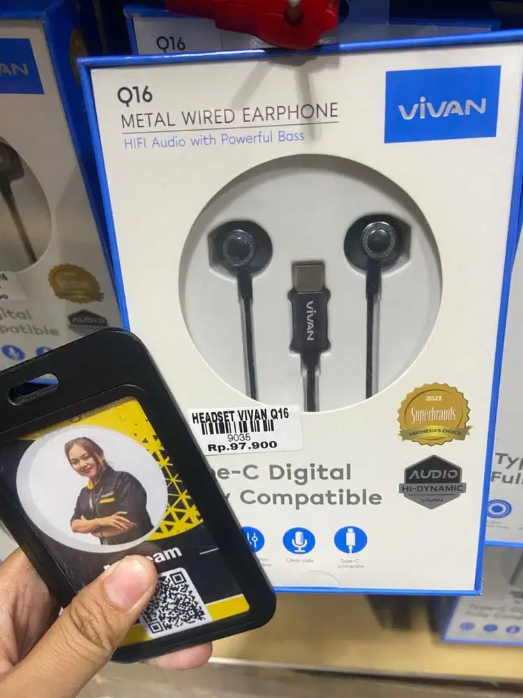 HEADSET VIVAN Q16 ATLANTIS DAHSYAT