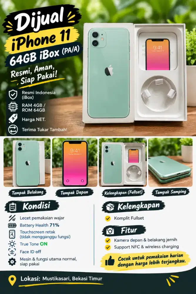 iPhone 11 64GB iBox (PA/A)
