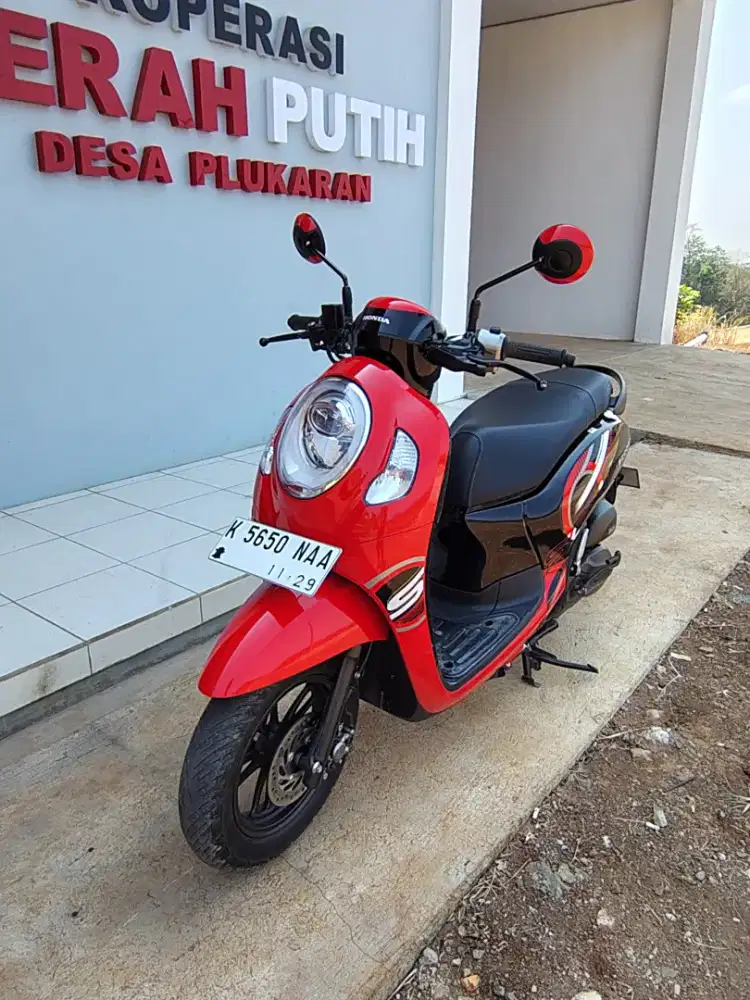 Honda Scoopy 2024 plat pati