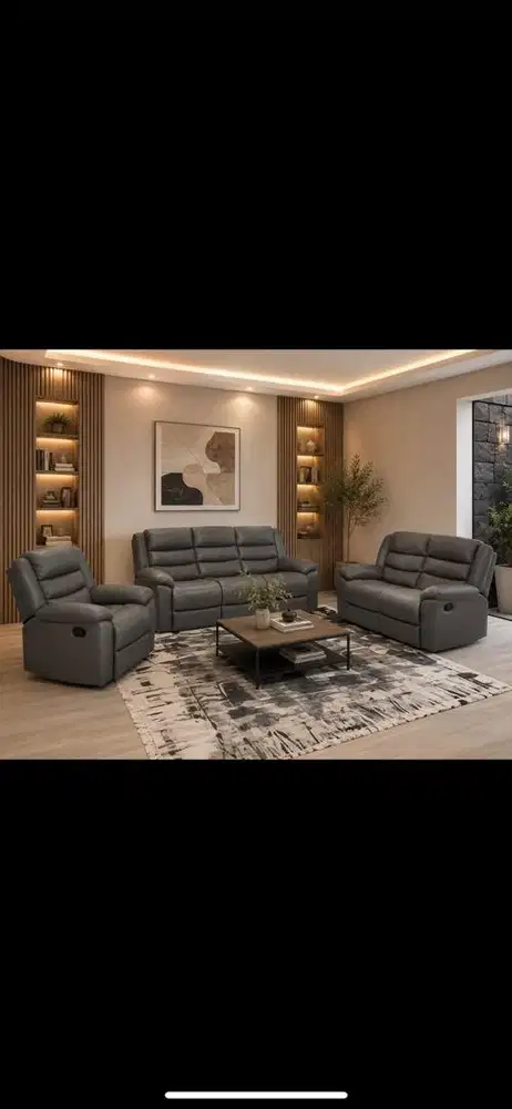 Sofa Set Recliner Lexus 1+2+3 Seater